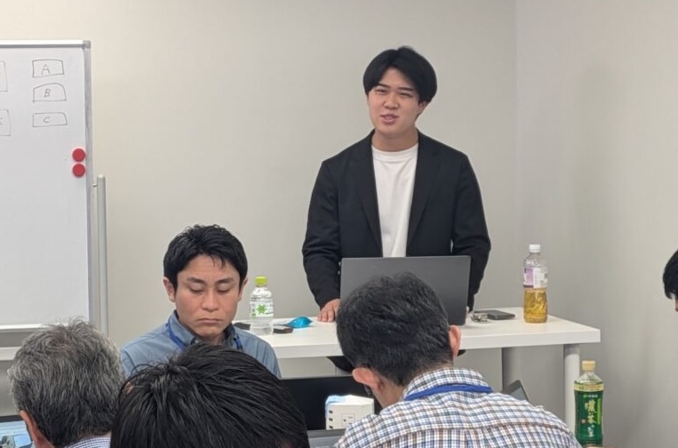 実務従事中の様子の写真