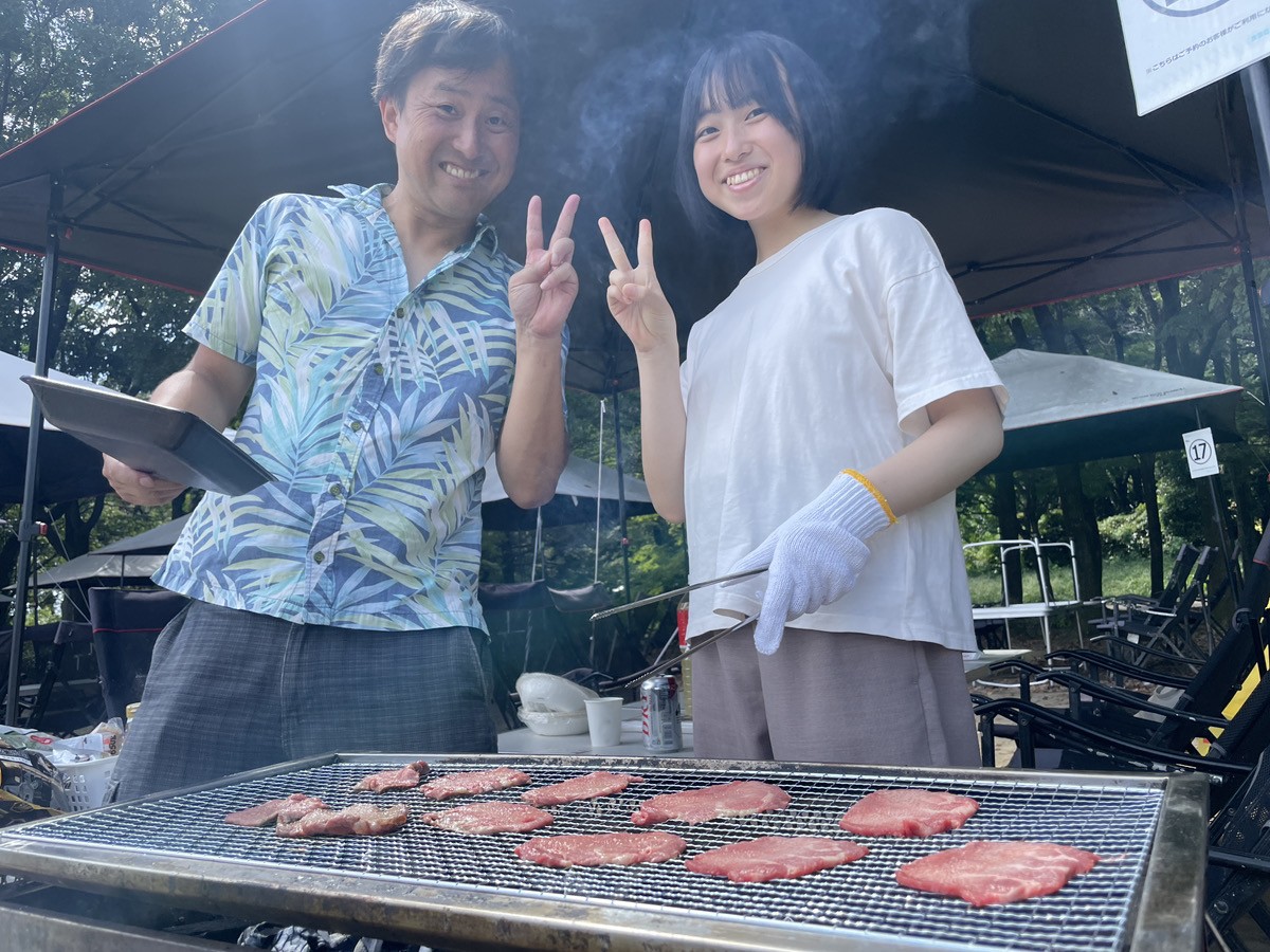 ■ 焼いて、切って、食べて